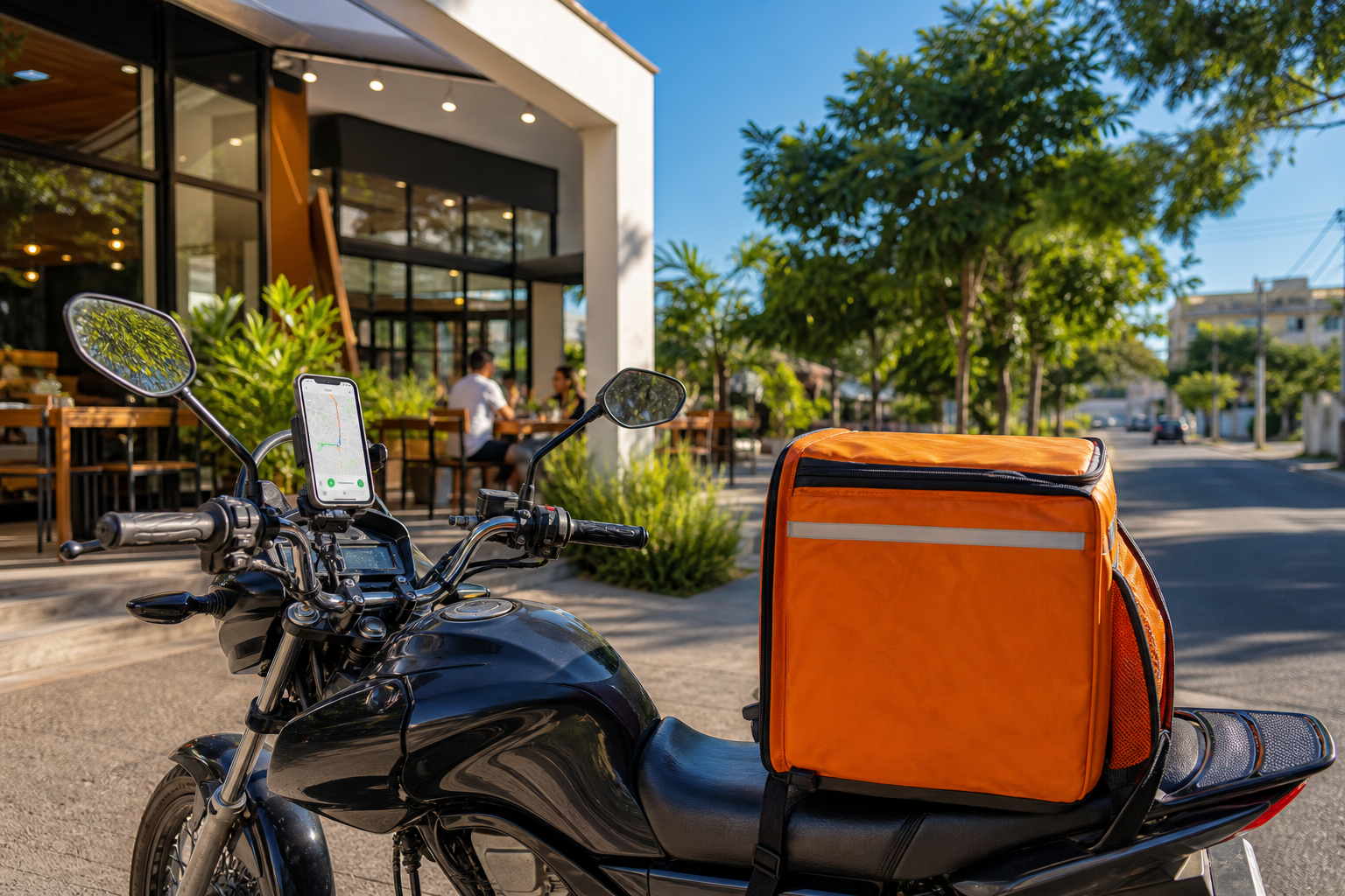 Operação de delivery conectada ao Fominha